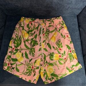 Old Navy Floral Pink Men’s Swim Shorts